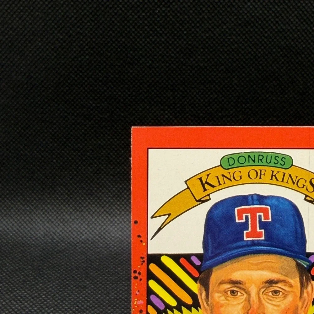 Nolan Ryan 1990 Donruss King‎ of Kings #665 Rangers Wrong Back NM